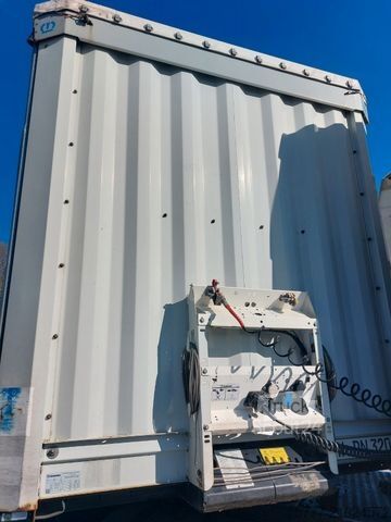 Auflieger mit Pritsche & Plane KRONE SD Tautliner-Lift-Edscha-SAF-Anti Vandalismus Pl