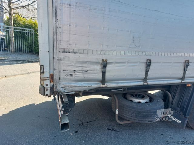 Auflieger mit Pritsche & Plane KRONE SD Tautliner-Lift-Edscha-SAF-Anti Vandalismus Pl