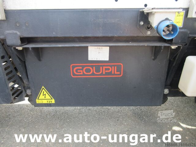 Transporter mit Kipper Goupil G5 E  Kipper Unfall- und Getriebeschaden