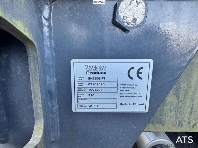 μηχάνημα κατασκευών Vama EAU4800K folding wing plow