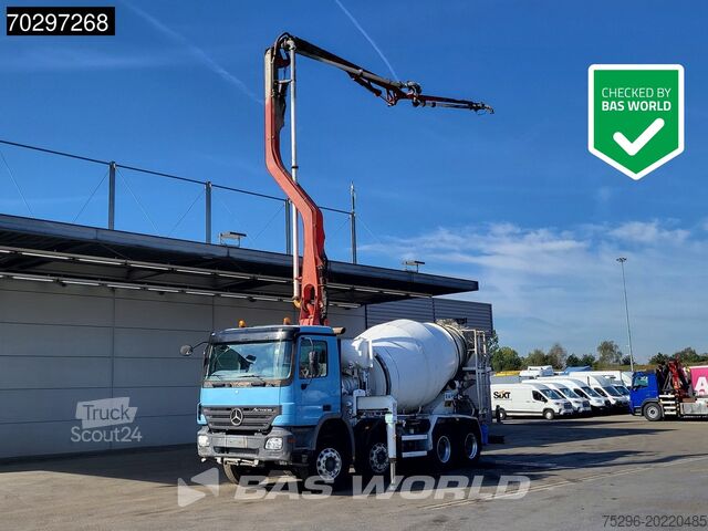 Betonpomp Mercedes Actros 3241 8X4 Putzmeister TMM 21-3.67 Q PUMI ...