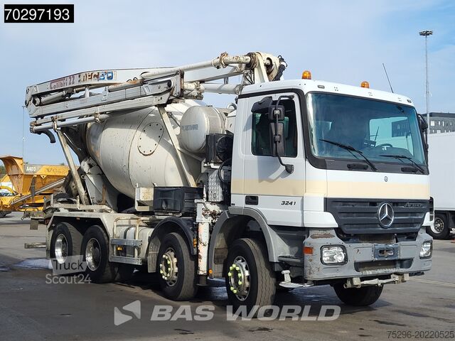 Betonpomp Mercedes Actros 3241 8X4 Mecbo ATB 4.22/70 HSL PUMI 7m3 ...