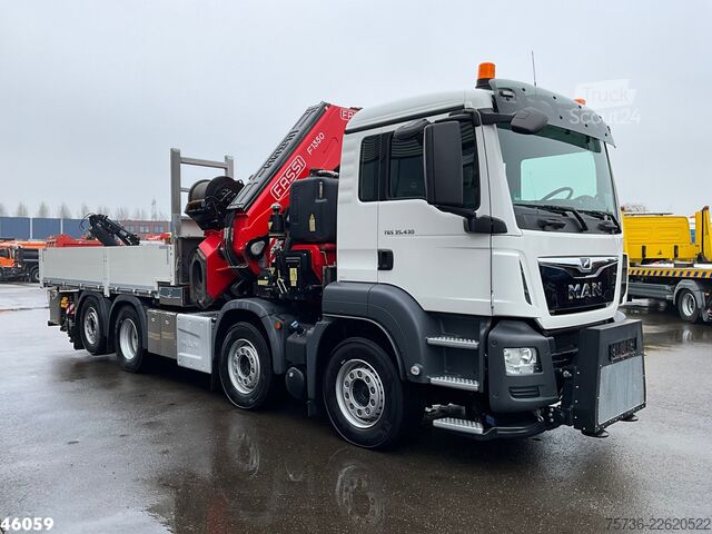 شاحنة رافعة Man TGS 35.430 Euro 6 Fassi 135 Tonmeter laadkraan ...