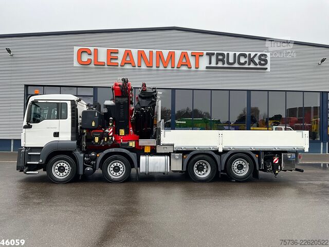 شاحنة رافعة Man TGS 35.430 Euro 6 Fassi 135 Tonmeter laadkraan ...