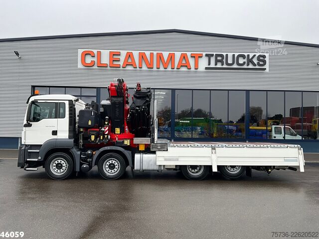 شاحنة رافعة Man TGS 35.430 Euro 6 Fassi 135 Tonmeter laadkraan ...