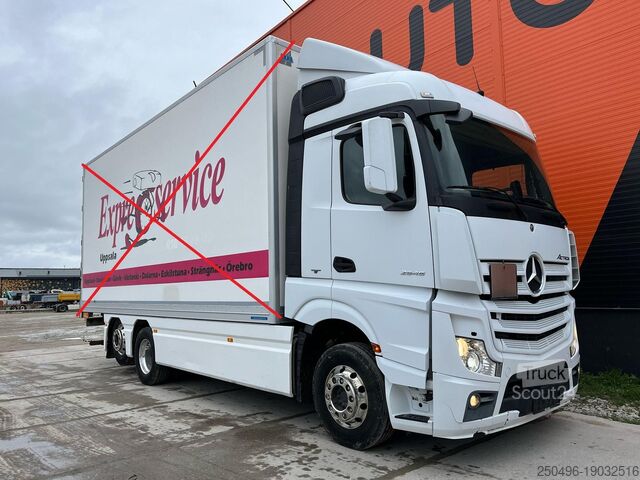 Chassihytt Mercedes-Benz Actros 2545 6x2*4 BOX L=7445 mm