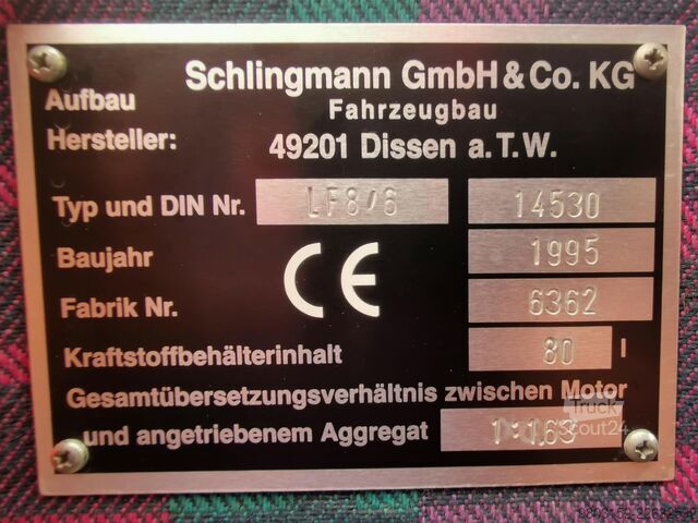 Openbaar nutsvoertuig Mercedes-Benz 814 F