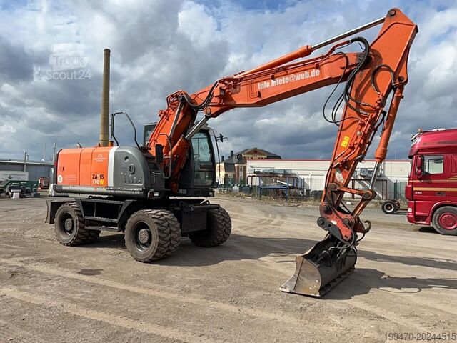 Kerekes kotrógép Hitachi ZX 170W-3
