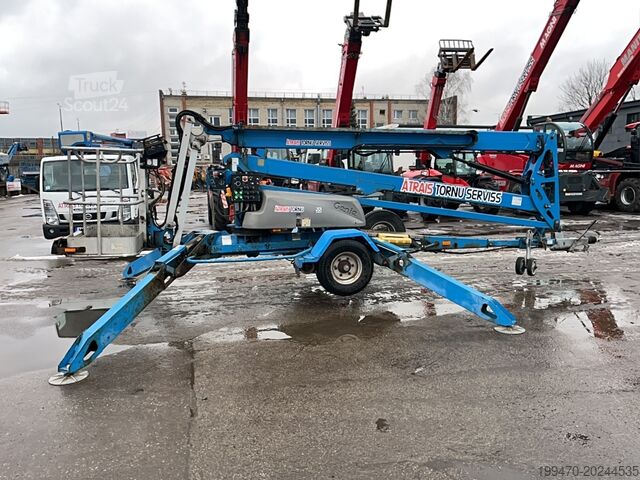 Aanhangwagen gemonteerde hoogwerker Genie TZ-50 DC w/Drive (17m)