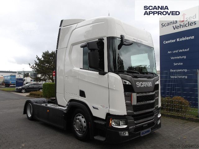 Cap tractor voluminos Scania R 460 EB - MEGA - HIGHLINE - 2x TANKs - ACC