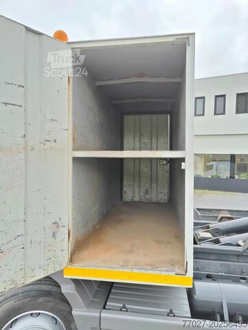 Sistema de brazo de gancho Mercedes-Benz Atego 1218 Containersystem / Hooklift Hyvalift