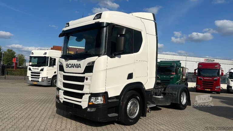 Standaard-SZM Scania R410 Top | Full air | 4x2 | retarder  | spoiler...