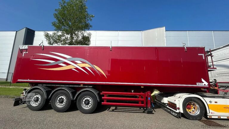 Kipper Stas Kipper Alu kipper 45 m3 | 3 asser | rolzeil | 2...