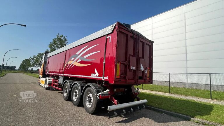Kipper Stas Kipper Alu kipper 45 m3 | 3 asser | rolzeil | 2...