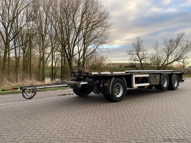 Containertransport GS 3 asser container aanhanger  |  APK NIEUW  | ov...
