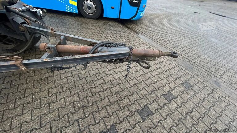 Containertransport GS Meppel 3 asser container aanhanger  | overzetter | led...