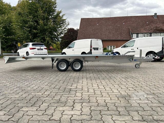 Rimorchio trasporta auto Saris Fahrzeugtransporter 471 202 3000 2 K 3,0t Autot...