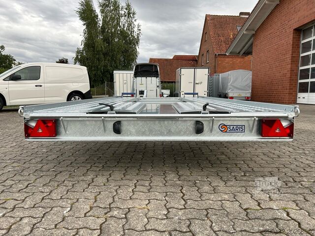 Rimorchio trasporta auto Saris Fahrzeugtransporter 471 202 3000 2 K 3,0t Autot...