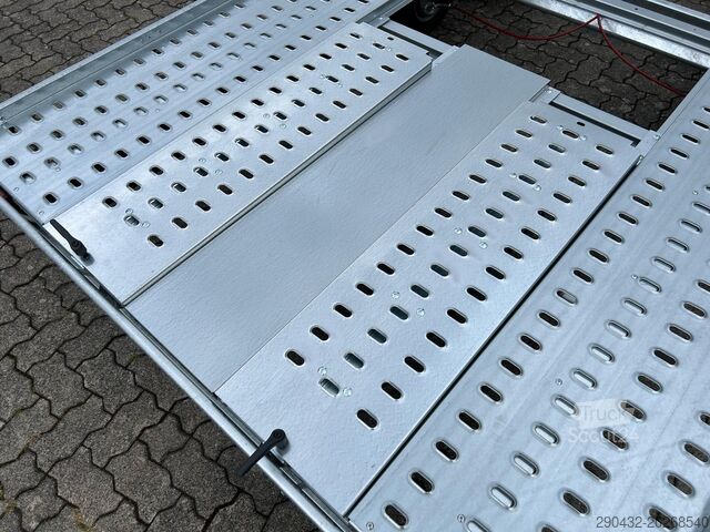 Rimorchio trasporta auto Saris Fahrzeugtransporter 471 202 3000 2 K 3,0t Autot...