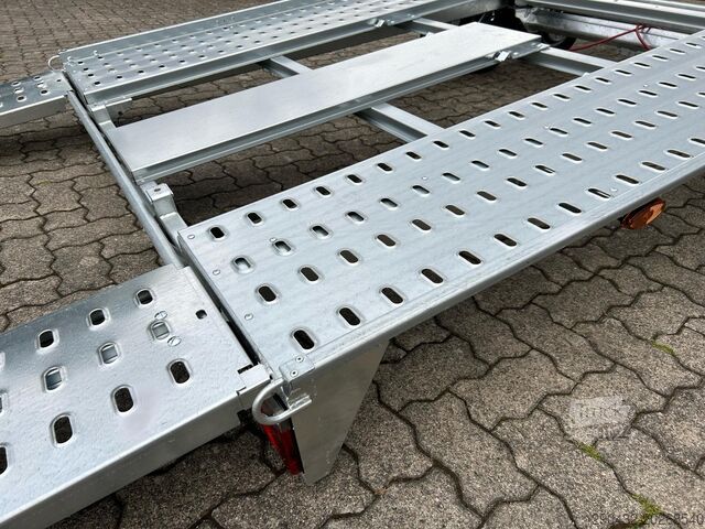 Rimorchio trasporta auto Saris Fahrzeugtransporter 471 202 3000 2 K 3,0t Autot...