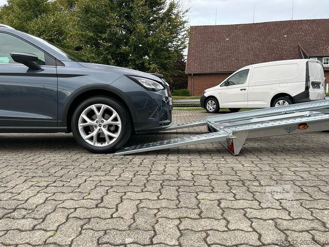 Rimorchio trasporta auto Saris Fahrzeugtransporter 471 202 3000 2 K 3,0t Autot...