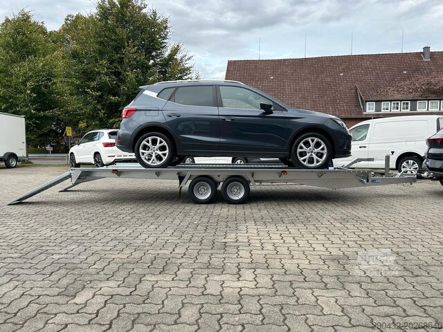 Rimorchio trasporta auto Saris Fahrzeugtransporter 471 202 3000 2 K 3,0t Autot...