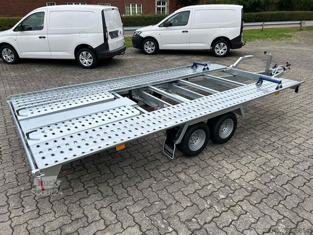 Rimorchio trasporta auto Saris Fahrzeugtransporter 401 202 2700 2 K 2,7t Autot...