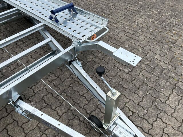 Rimorchio trasporta auto Saris Fahrzeugtransporter 401 202 2700 2 K 2,7t Autot...