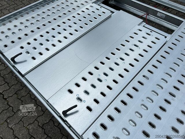 Rimorchio trasporta auto Saris Fahrzeugtransporter 401 202 2700 2 K 2,7t Autot...