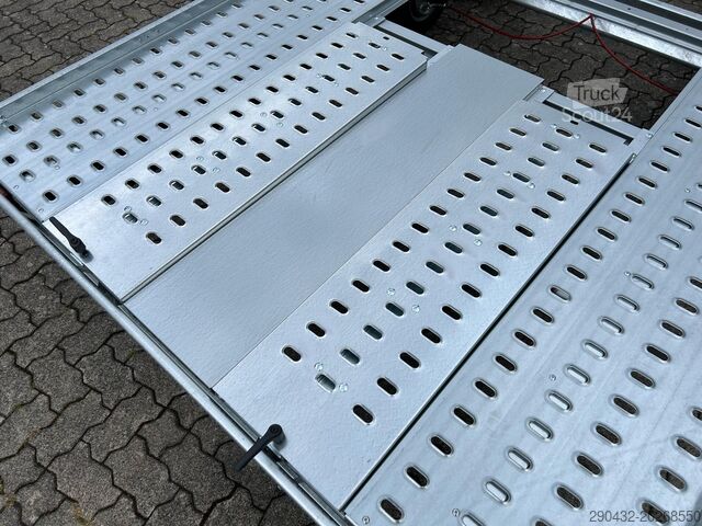 Rimorchio trasporta auto Saris Fahrzeugtransporter 471 202 3500 2 K 3,5t Autot...