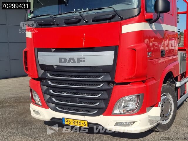DAF XF 440 6X2 NL-combi Transporter HMF 900-K2 Kran Winch Lift-Lenkachse Euro 6 DAF XF 440 6X2 NL-combi Transporter HMF 900-K2 Kran...