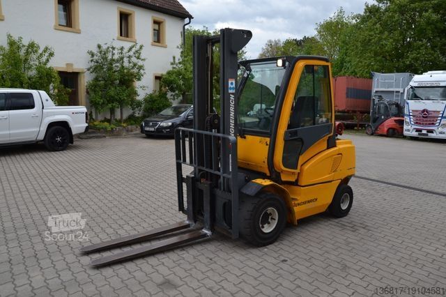 Voorlader heftruck JUNGHEINRICH TFG 430s / Freivollhub / Douplex 3,8m