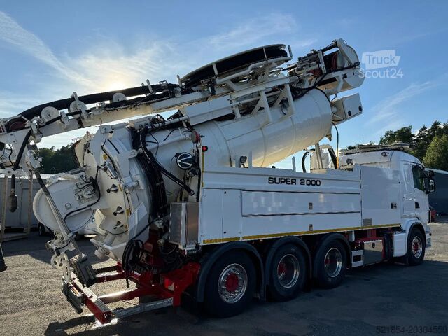 Emme aracı Scania R480 Combi, Wiedemann Super 2000 (16m3) + Recyc...