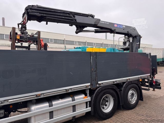 Auto-dizalica montirana na kamionu MERCEDES-BENZ 2545 Actros 5 L  Baustoffkran HMF  TOP
