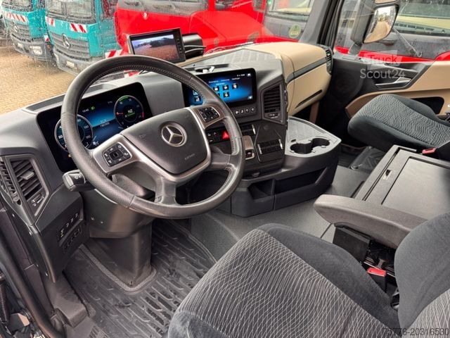Auto-dizalica montirana na kamionu MERCEDES-BENZ 2545 Actros 5 L  Baustoffkran HMF  TOP