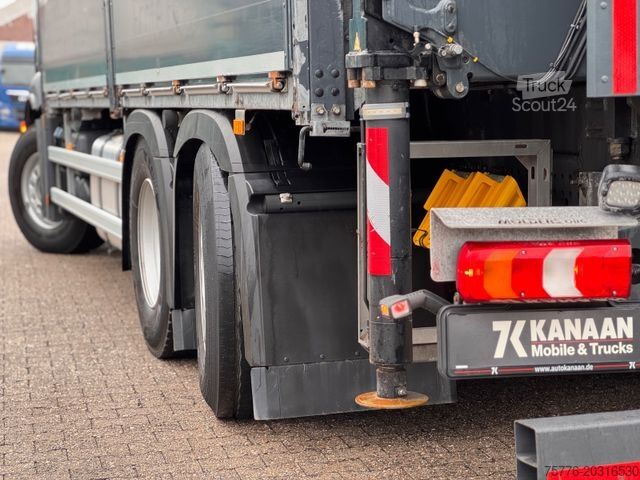 Auto-dizalica montirana na kamionu MERCEDES-BENZ 2545 Actros 5 L  Baustoffkran HMF  TOP