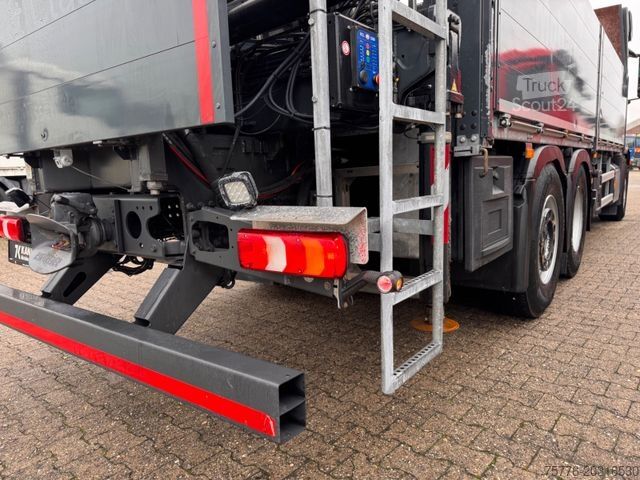 Auto-dizalica montirana na kamionu MERCEDES-BENZ 2545 Actros 5 L  Baustoffkran HMF  TOP