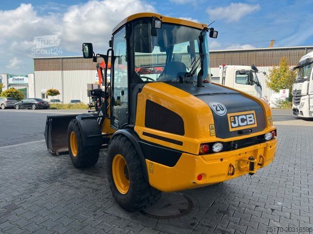 Колісний навантажувач JCB 407 SV / nur 268h! / Klappschaufel & Gabel