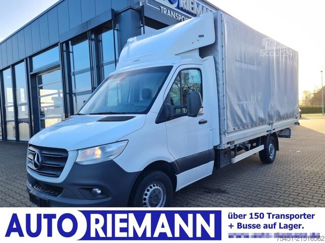 Transportador con plataforma y toldo Mercedes-Benz Sprinter 316 Pritsche CDI Plane RWD KLIMA TEMPOMAT