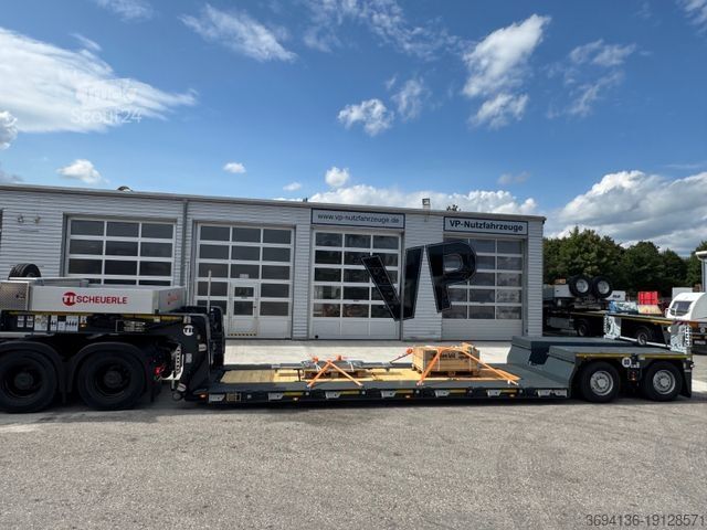 Låglastarsläpvagn SCHEUERLE EuroCompactFL02 Falchbett ausziehbar de