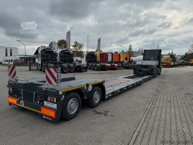 Låglastarsläpvagn SCHEUERLE EuroCompactFL02 Falchbett ausziehbar de