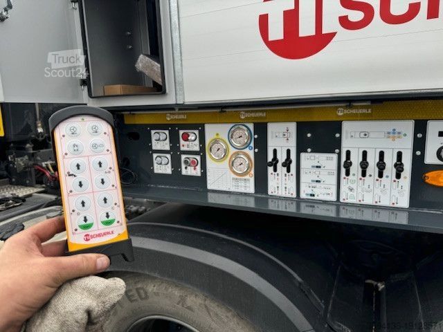 Låglastarsläpvagn SCHEUERLE EuroCompactFL02 Falchbett ausziehbar de