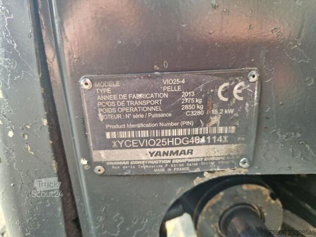 Račiakas krautuvas Yanmar ViO25