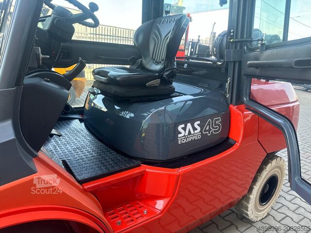 Dört tekerlekli forklift Toyota 7FG40/4500 kg/Positioner+sideshift