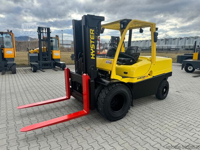 Dört tekerlekli forklift Hyster H 5.0 FT / Container version / New price