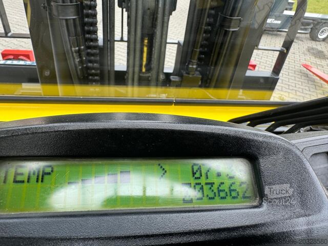 4 tekerlekli forklift Hyster H 5.0FT/Positioner+sideshift/ 3662 hours