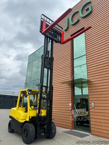 4 tekerlekli forklift Hyster H 5.0FT/Positioner+sideshift/ 3662 hours