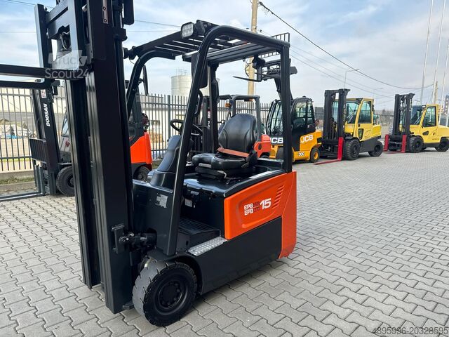 3 riteņu iekrāvējs DOOSAN B15T-7/2021y./ Lithium battery/New price