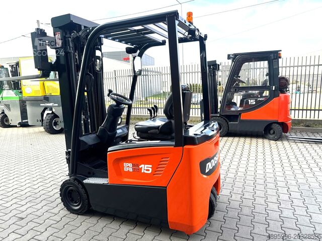 3 riteņu iekrāvējs DOOSAN B15T-7/2021y./ Lithium battery/New price