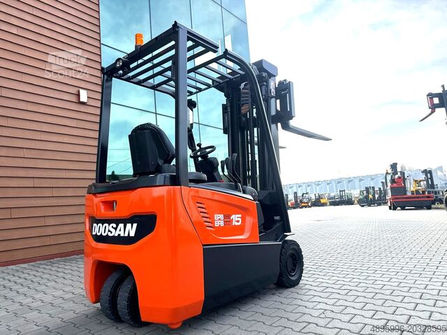 3 riteņu iekrāvējs DOOSAN B15T-7/2021y./ Lithium battery/New price